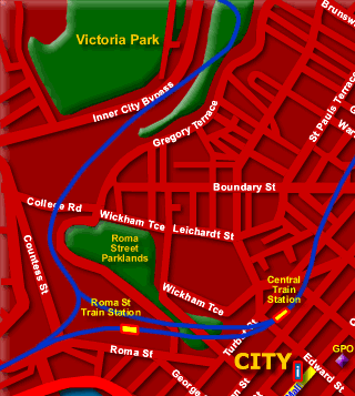 Brisbane Cbd Map 1a 