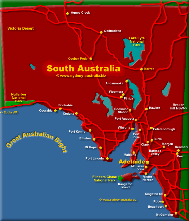 south australia tourist board