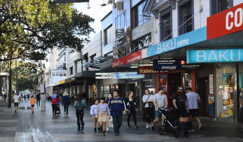 Restaurants in Manly Corso