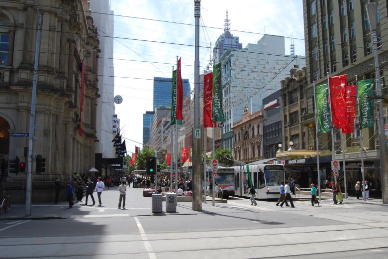 Bourke Street, Melbourne, Australia